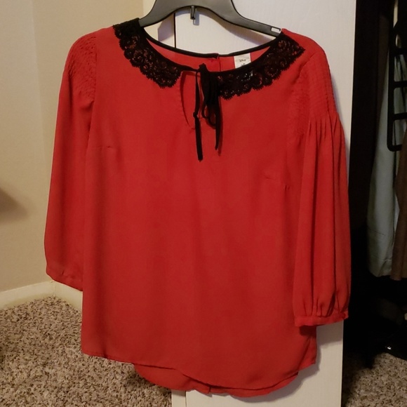 Red Blouse - Picture 1 of 4